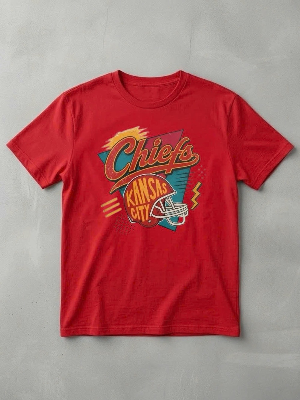 Kansas City Chiefs Red Graphic Tee